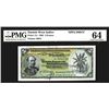 Image 3 : National Bank of the Danish West Indies 1905 Specimen Banknote.