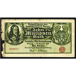 State of Danzig, Notgeld. 1923.