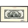 Image 1 : El Banco Central del Ecuador. 1939.  Black and White Proof on India paper mounted on card.