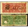 Image 2 : El Salvador. Banco Nacional del Salvador, 1 and 5 Peso 1908, 1909.