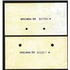 Image 2 : State Bank of Ethiopia, ND (1945) Issue With Unlisted Signature Variety Specimen Banknote.