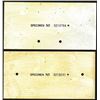 Image 2 : State Bank of Ethiopia, ND (1945) Issue With Unlisted Signature Variety Specimen Banknote.