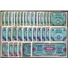 Image 1 : Allied Military Currency, 1944 Lot of 33 Notes.