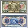 Image 1 : Banque Nationale De La Republique D'Haiti, ND (1925-32) Specimen Banknote Pair.