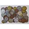 Image 1 : World Coin Assortment. Lot of 54 Pieces.