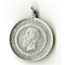 German States, Baden. Grand Duke Friedrich. 70th Birthday medal.