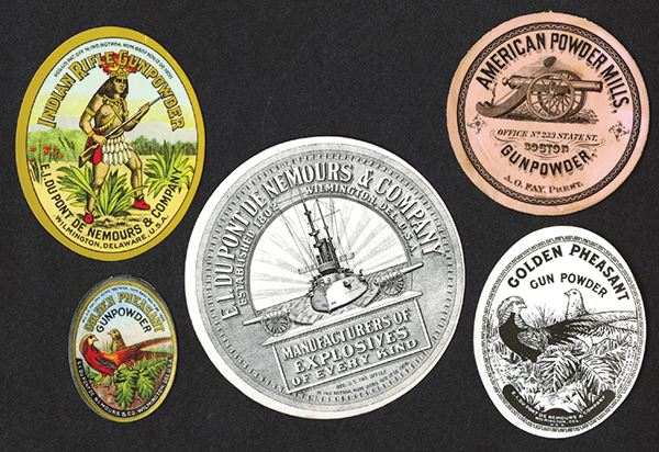 DuPont and other Gunpowder Labels - Archives International Auctions