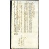 Image 1 : Great Britain to Virginia 1769 Receipt for Wine shipment.