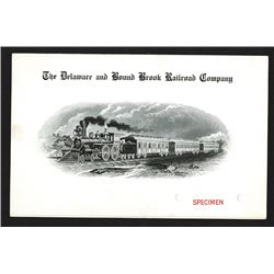 Delaware & Bound Brook Railroad Co. Menu