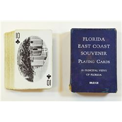 Florida East Coast Railroad Playing Cards.