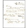 Image 1 : Francis E. Spinner  1855 Handwritten and Signed Letter from Mohawk Valley Bank.