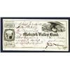 Image 1 : Spinner Autograph on 1853 Mohawk Valley Bank Certificate of Deposit.