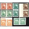 Image 1 : Correos Del Salvador, 1894 and 1895, Color Trial Proof Stamp Pairs From Hamilton BNC Archives - Not 