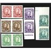 Image 1 : Correos Del Salvador, 1895, Color Trial Proof Stamp Pairs From Hamilton BNC Archives - Not Reprints.