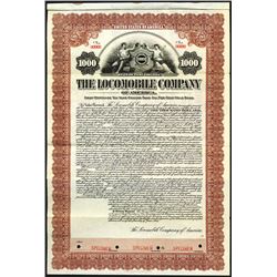 Locomobile Company of America, Inc. 1912 6% Gold Coupon Bond.