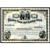 Image 1 : Planter's Loan and Savings Bank, ca,1870's Specimen Stock Certificate.