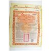 Image 1 : Imperial Chinese Government 1898 Gold Bond