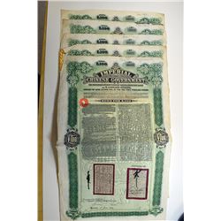 Imperial Chinese Government 1910 Tientsin-Pukow Railway Bond
