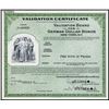 Image 1 : Validation Board for German Dollar Bonds, Specimen Certificate.