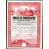 Image 1 : Banco De Tamaulipas, 1905 Specimen Stock-bond.