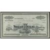 Image 1 : Silver Hill Mining Co. 1892 Stock Certificate.