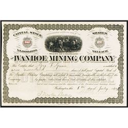 Ivanhoe Mining Co. Stock Certificate.