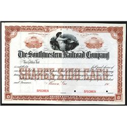 Southwestern Railroad Co., 190x Specimen Bond.