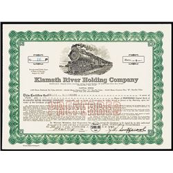 Klamath River Holding Co.