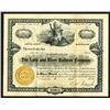 Image 1 : Lake and River Railway Company, ND. ca. 1905 Partially issued Stock Certificate.