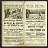 Image 1 : Lafayette, Bloomington & Muncie Railway. Timetable Sept, 1, 1879.