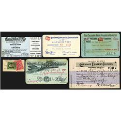 Railroad Tickets and Passes From Illinois Railroads.