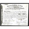 Image 1 : Louisiana Certificate of Claim, 1876 Bond.