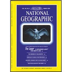 National Geographic with Hologram cover