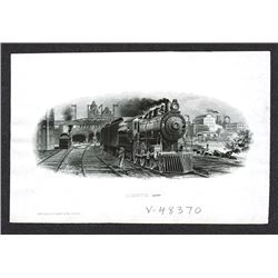 Locomotive Proof Vignette, ca. 1870-90's