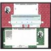 Image 1 : USBNC Stock Certificate Printed on Computer Punch Cards ca.1960's.