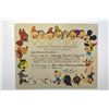 Image 1 : United States Treasury War Finance Committee. 1944 Disney Certificate.