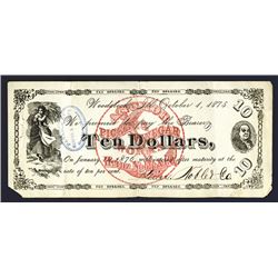 Heinz, Noble & Company - Anchor Pickle & Vinegar Works Obsolete Banknote, 1 of 3 Found.