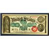 Image 1 : A. Johnson's Millinery Advertising Note, ca.1860-70's.