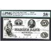 Image 3 : Marine Bank of the City of New York. $5. 1850's. Proof on India paper.