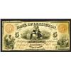 Image 1 : Bank of Lexington, 1859 Obsolete Banknote.