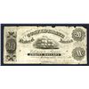 Image 1 : Confederate States of America, 1861, T-8 Issue Banknote.