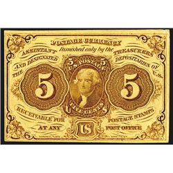 Fractional Currency 5 Cent First Issue
