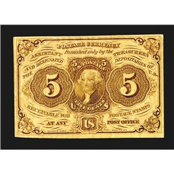 Fractional Currency 5 Cent Issue