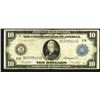 Image 1 : U.S. F.R.N. $10, New York, Blue Seal, Series of 1914, KL#462, FR#911a Banknote.
