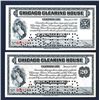 Image 1 : Chicago Clearing House Certificate, 1933 Scrip Pair with Matching Serial Numbers.