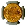 Image 2 : Cent, 1909 Indian, NGC MS63 RD