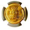 Image 2 : Lincoln Cent, 1955 S, NGC MS65 RD