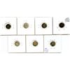 Image 2 : 3 cent Silver group, 7 pieces.