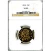 Image 3 : Quarter Dollar, 1834. Reverse rotated to 7:30. Graded VF25.