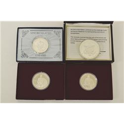 George Washington 250th, plus medal.